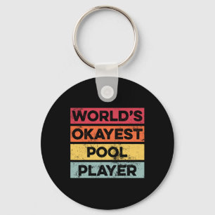 Porte-clés Okayest Pool Player Fundy Pool Billard Mens Papa