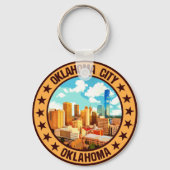 Porte-clés Oklahoma City (Verso)