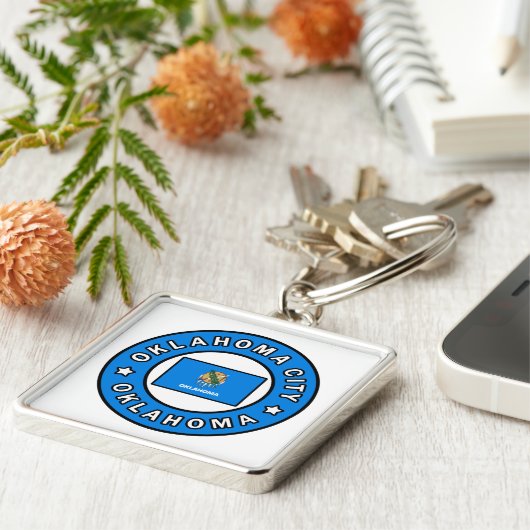 Porte-clés Oklahoma City Oklahoma (Côté)