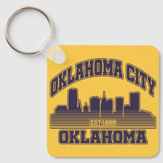 Porte-clés Oklahoma City, Oklahoma (Recto)
