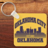 Porte-clés Oklahoma City, Oklahoma (Recto)