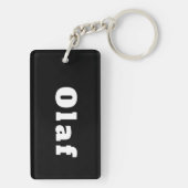 Porte-clés Olaf (Dos)