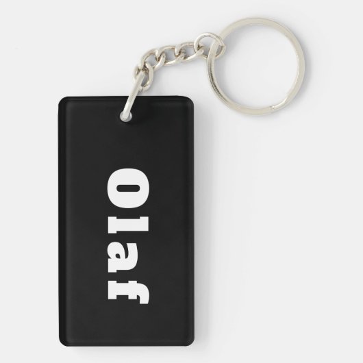 Porte-clés Olaf (Dos)