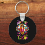 Porte-clés Old Hipes Don't Die They Just Fade Into Crazy Gran (Recto)
