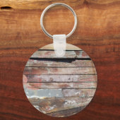 Porte-clés Old wood rustic boat wooden planks (Recto)
