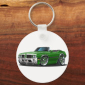 Porte-clés Olds Cutlass Green Convertible (Recto)