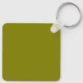 Porte-clés Olive 808000 Conception couleur solide (Dos)