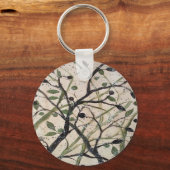 Porte-clés Olive Branch Art Abstrait (Recto)