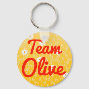 Porte-clés Olive d'équipe