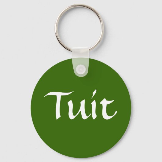 Porte-clés Olive Green Tuit (Recto)