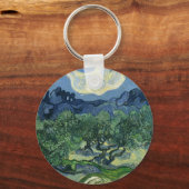 Porte-clés Olive Trees par Van Gogh (Recto)