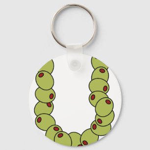 Porte-clés Olive vous "je t'aime "