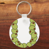 Porte-clés Olive You "Je t'aime" (Recto)