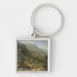 Porte-clés Oliveraies chez Varenna, lac Como, Italie, 1861 (o