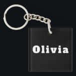 Porte-clés Olivia<br><div class="desc">Porte-clés portant le nom Olivia</div>