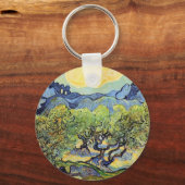 Porte-clés Oliviers aux Alpilles par Vincent van Gogh (Recto)