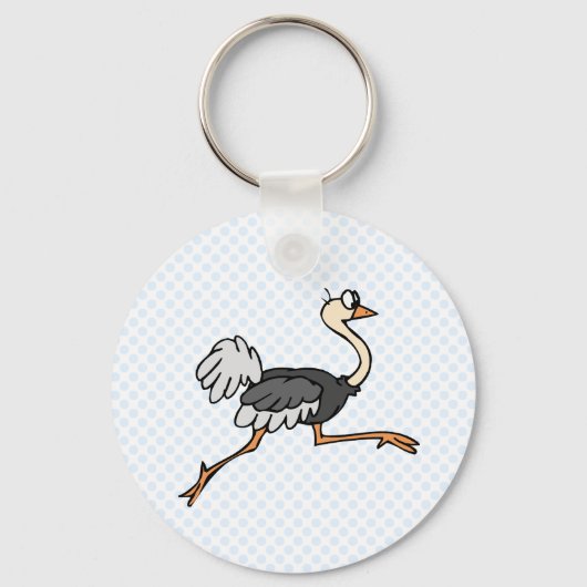 Porte-clés Ollie Ostrich (Recto)