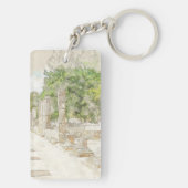 Porte-clés Olympia antique, Elis, Grèce (Dos)