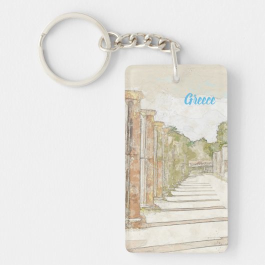 Porte-clés Olympia antique, Elis, Grèce (Devant)