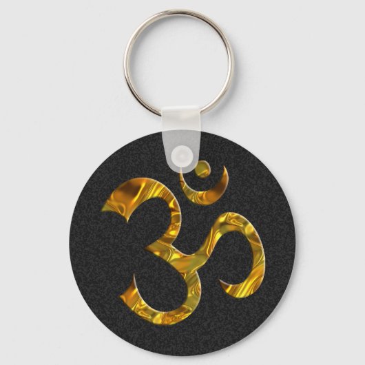PORTE-CLÉS OM / AUM - OR (Recto)