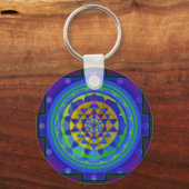 Porte-clés Om (AUM) Yantra mandala (Recto)