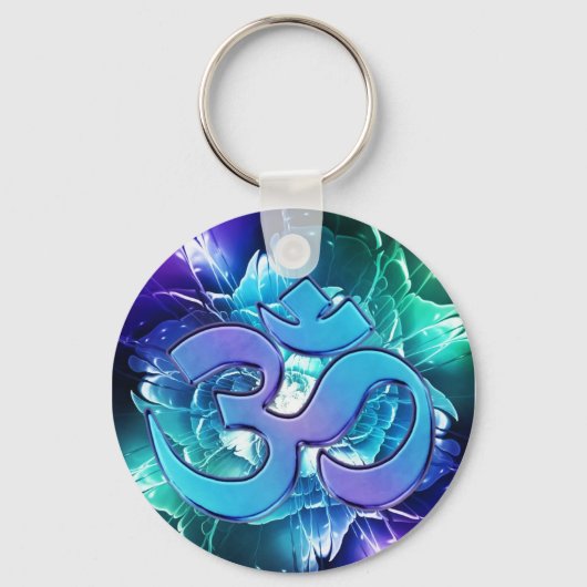 Porte-clés Om I See Blues and Greens (Recto)