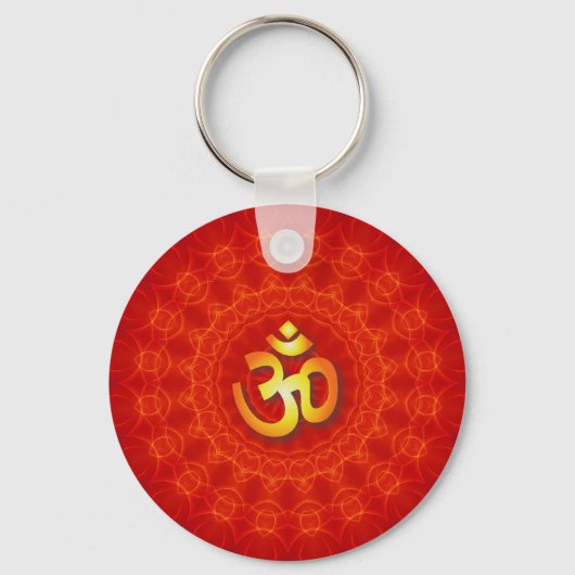 Porte-clés Om Mandala Design (Recto)