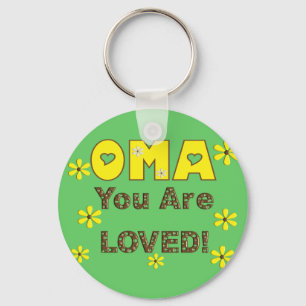 Porte-clés Oma VOUS ÊTES les cadeaux du jour des Aimer-Mère