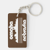 Porte-clés Omaha Nebraska (Dos)