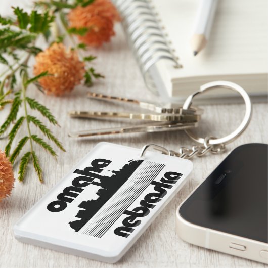 Porte-clés Omaha Nebraska (Devant droit)