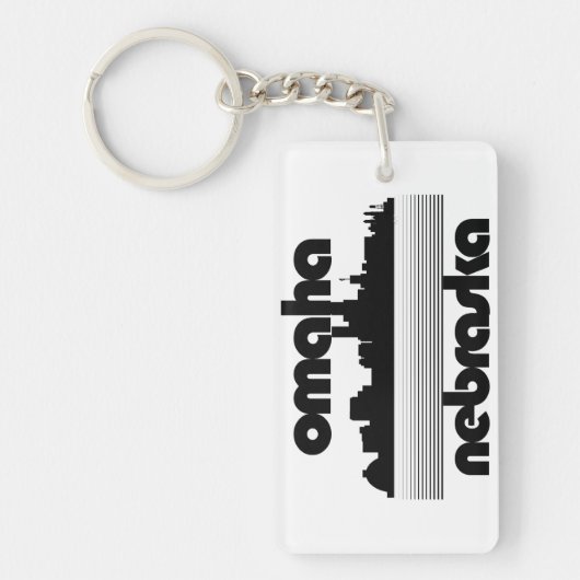 Porte-clés Omaha Nebraska (Devant)