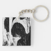 Porte-clés ombre d'adolescent (Dos)