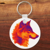 Porte-clés ombres WOLF (Recto)