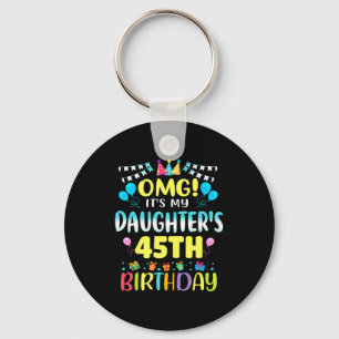 Porte-clés Omg C'est l'anniversaire de ma fille 45 ans Douce
