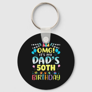 Porte-clés Omg Son My Dads 50e Anniversaire Doux 50 Ans