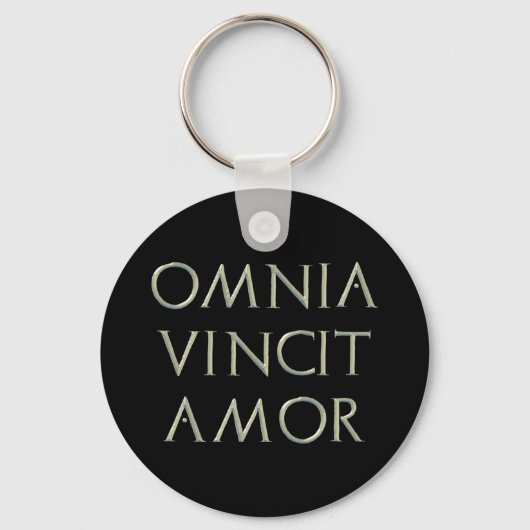 Porte-clés Omnia Vincit Amor Keychain (Recto)