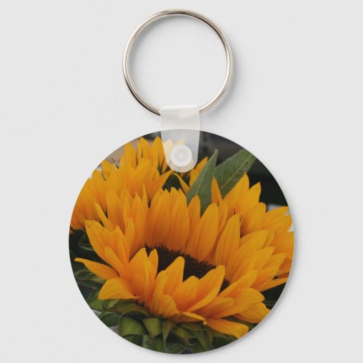 Porte-clés On dirait un tournesol (Recto)