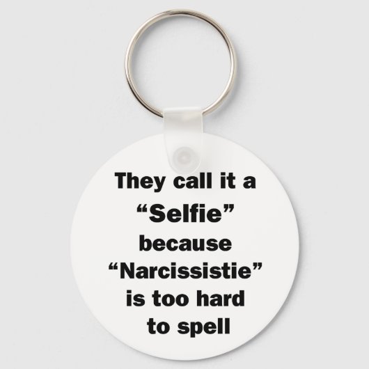 Porte-clés On L'Appelle Un Selfie (Recto)