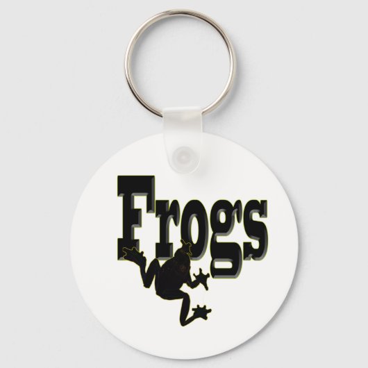Porte-clés On M'Appelle Frog, Clavier Bouton (Recto)