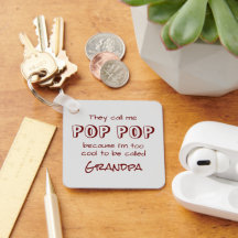 On M'Appelle Porte - clé Pop Pop