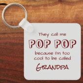 Porte-clés On M'Appelle Porte - clé Pop Pop (Recto)