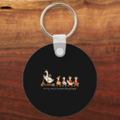 Porte-clés On My Way To Spread The Goosepel  (Recto)