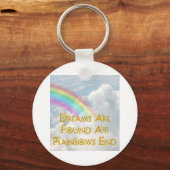 Porte-clés On Trouve Des Rêves À Rainbows End (Recto)