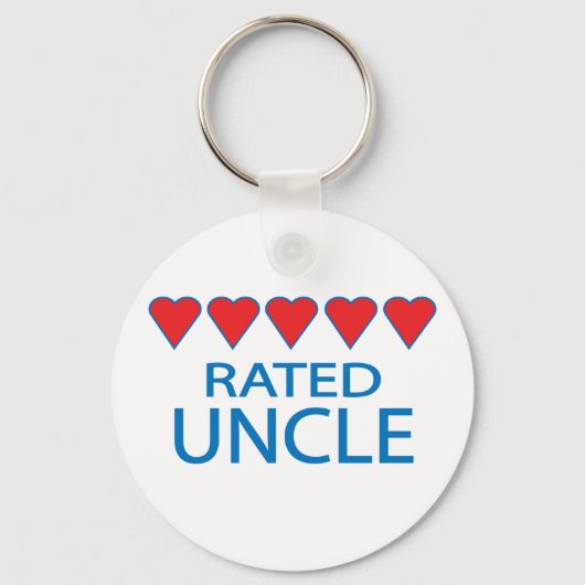 Porte-clés Oncle de cinq coeurs (Recto)