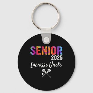 Porte-clés Oncle de crosse senior Cl 2025 Lacrosse de fin d'é