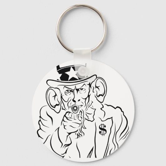 Porte-clés Oncle Sam (Recto)