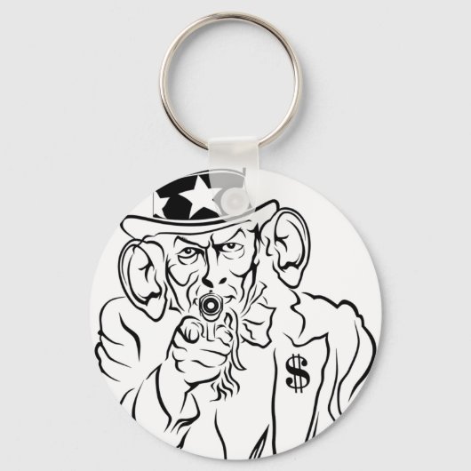 Porte-clés Oncle Sam (Recto)