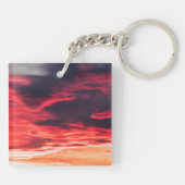 Porte-clés onde féline (Dos)