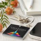 Porte-clés Ondes Ultrasoniques Sonorées (Devant Droit)