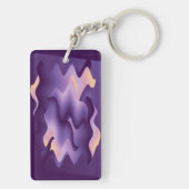 Porte-clés Ondes violettes (Dos)